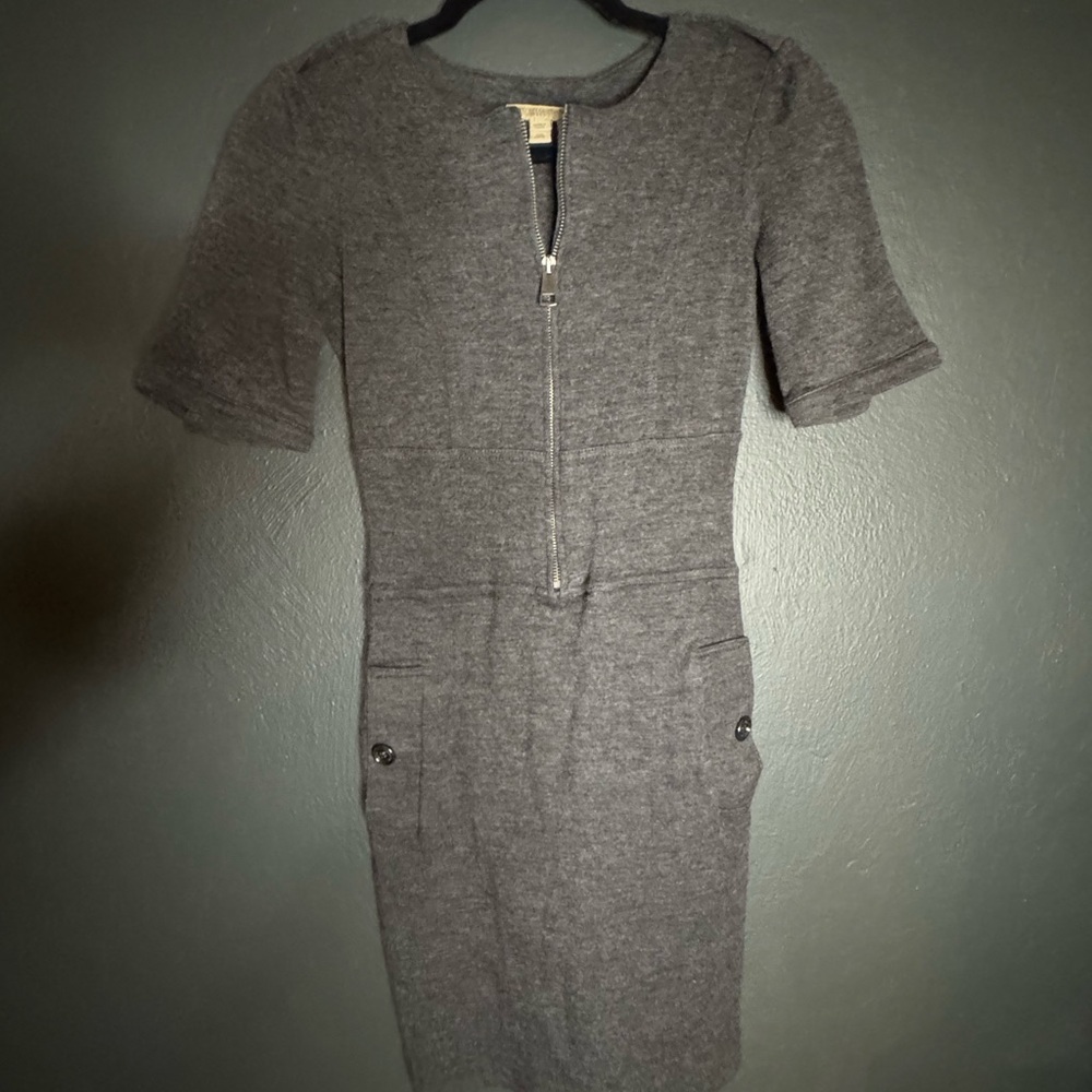 Burberry Charcoal Mini Dress